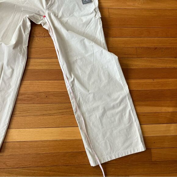 Vuori New w/ Tag Cream Milkweed Wide Leg Carpenter Gateway Pants XL Extra Large - Picture 10 of 13